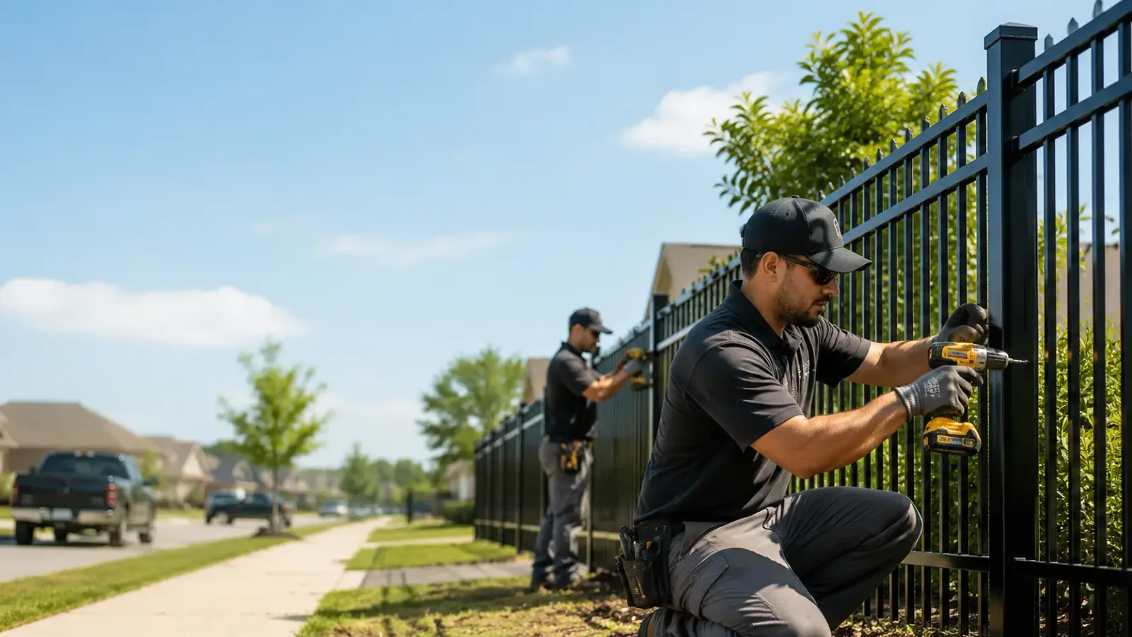 Metal Fence Installation in Tall Timbers, MD
